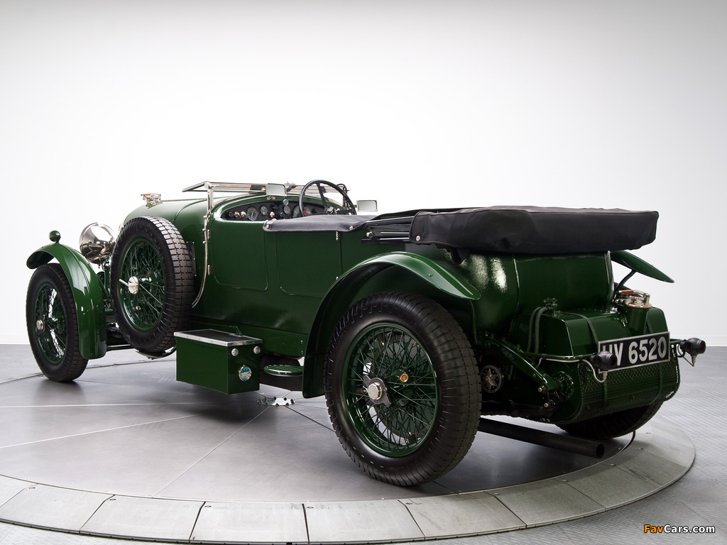 Bentley 4 ½ Litre Semi-Le Mans Tourer by Vanden Plas 1928 wallpapers (1024 x 768)