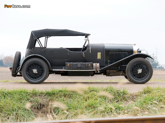 Bentley 4 ½ Litre Tourer by Vanden Plas 1929 wallpapers (640 x 480)