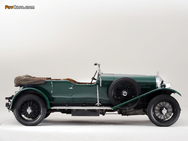 Bentley 4 ½ Litre Tourer by Vanden Plas 1929 wallpapers (640 x 480)