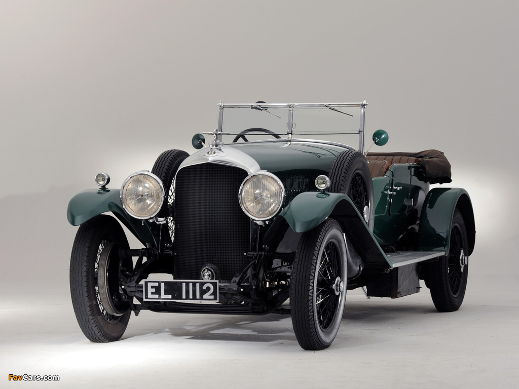 Bentley 4 ½ Litre Tourer by Vanden Plas 1929 wallpapers (1024 x 768)