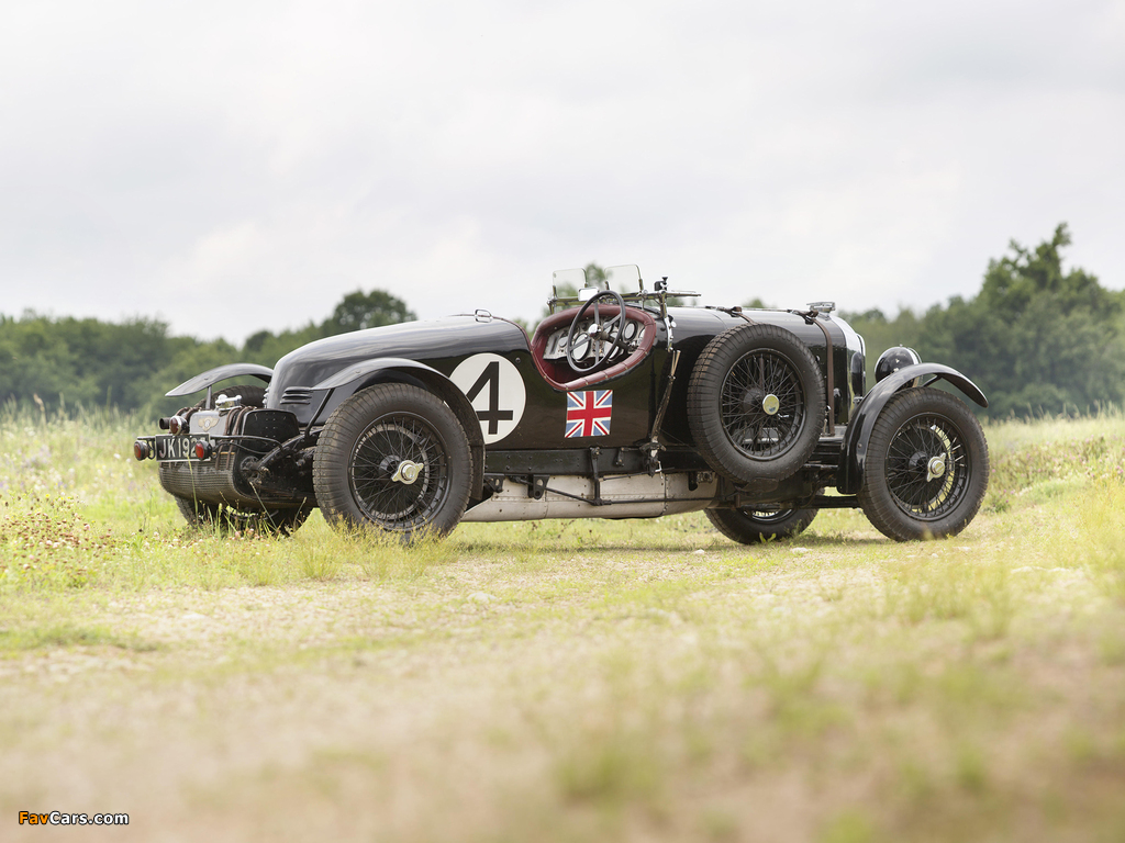 Bentley 4 ½ Litre Supercharged Le Mans Blower by Vanden Plas 1931 wallpapers (1024 x 768)