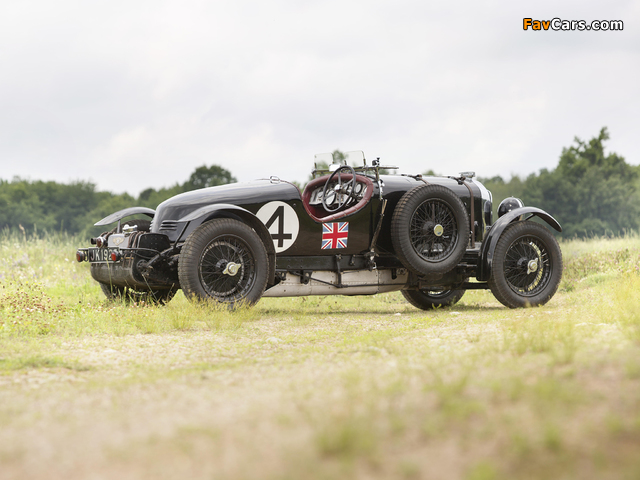 Bentley 4 ½ Litre Supercharged Le Mans Blower by Vanden Plas 1931 wallpapers (640 x 480)