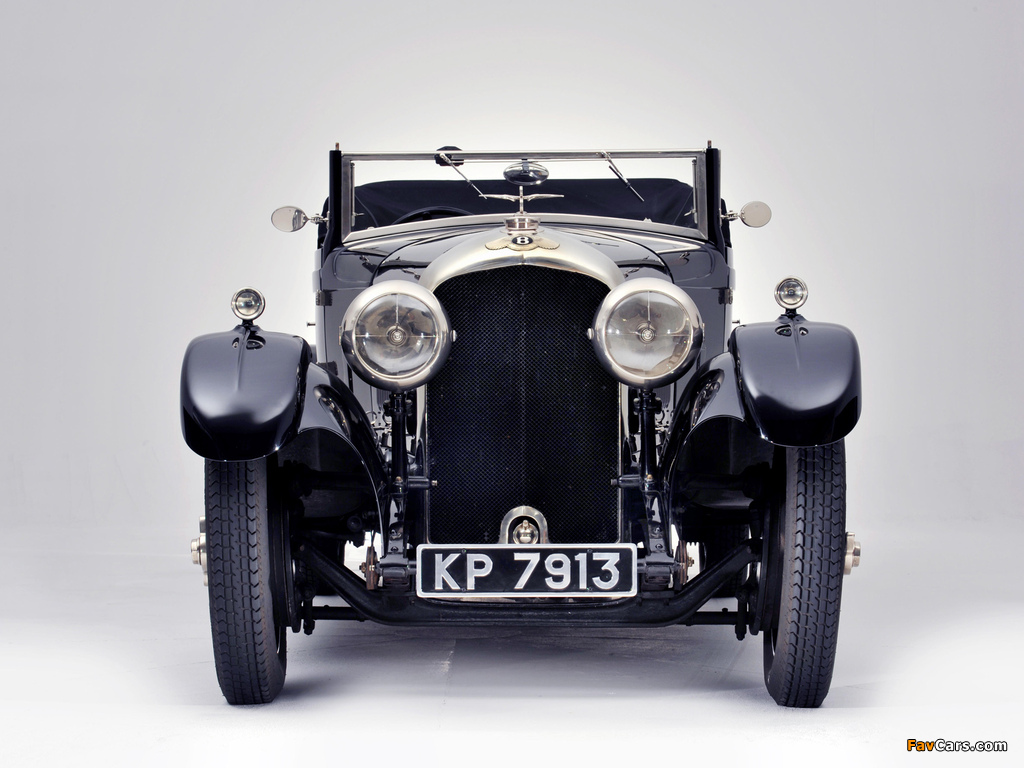 Bentley 4 ½ Litre Drophead Coupe with Dickey 1929 wallpapers (1024 x 768)
