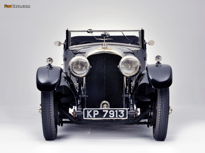 Bentley 4 ½ Litre Drophead Coupe with Dickey 1929 wallpapers (800 x 600)