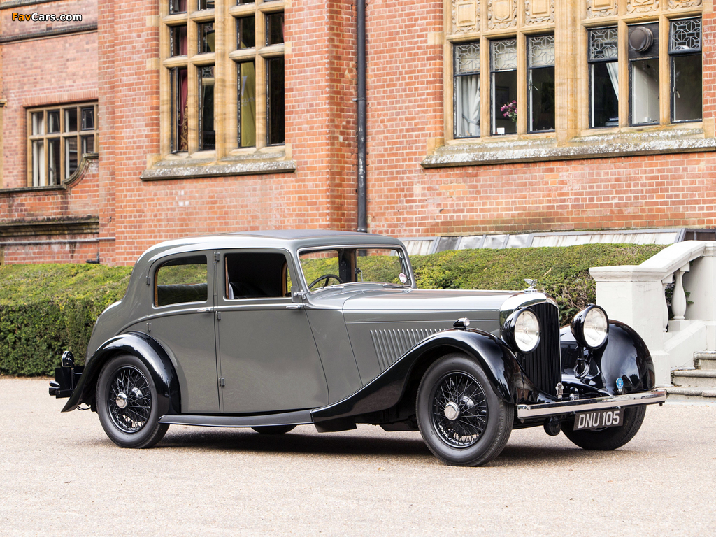 Bentley 4 ¼ Litre Sports Saloon by Park Ward 1936 images (1024 x 768)