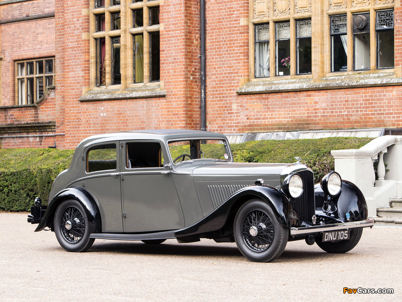 Bentley 4 ¼ Litre Sports Saloon by Park Ward 1936 images (800 x 600)