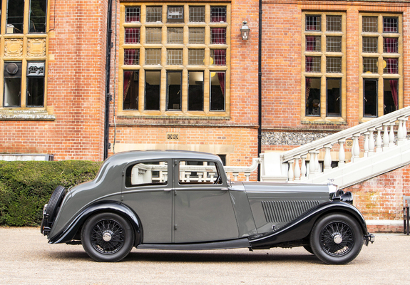Bentley 4 ¼ Litre Sports Saloon by Park Ward 1936 wallpapers