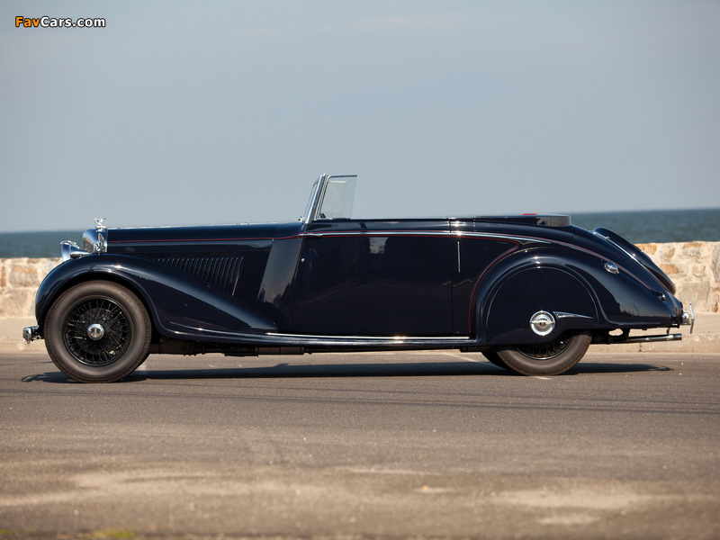 Bentley 4 ¼ Litre Concealed Head Coupe by Mulliner 1937 images (800 x 600)