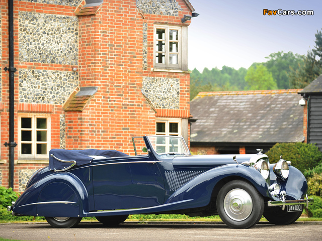 Bentley 4 ¼ Litre Drophead Coupe by Gurney Nutting 1937 images (640 x 480)