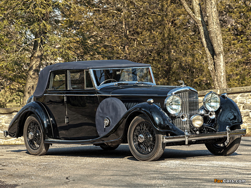 Bentley 4 ¼ Litre All-Weather Tourer by Thrupp & Maberly 1938 photos (800 x 600)