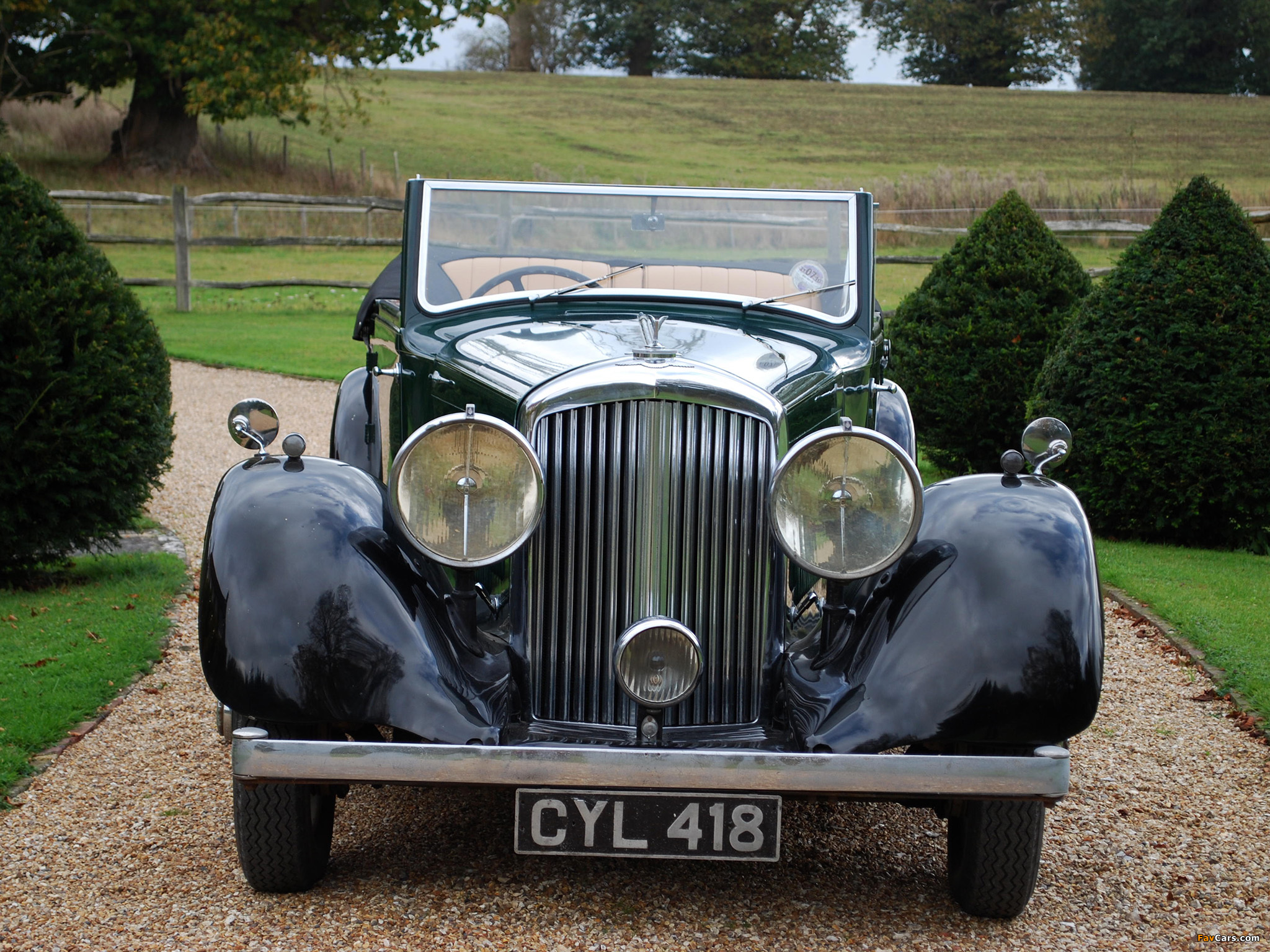 Bentley 4 ¼ Litre Drophead Coupé by Park Ward 1936 pictures (2048 x 1536)