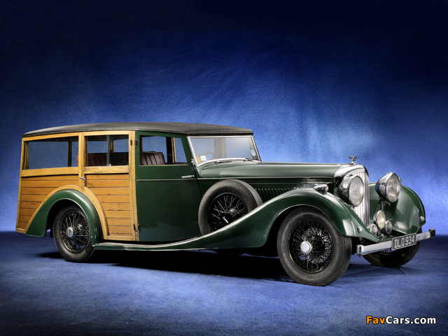 Bentley 4 ¼ Litre Vincent Shooting Brake 1937 pictures (640 x 480)