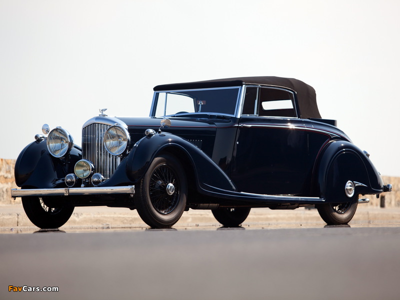 Bentley 4 ¼ Litre Concealed Head Coupe by Mulliner 1937 pictures (800 x 600)