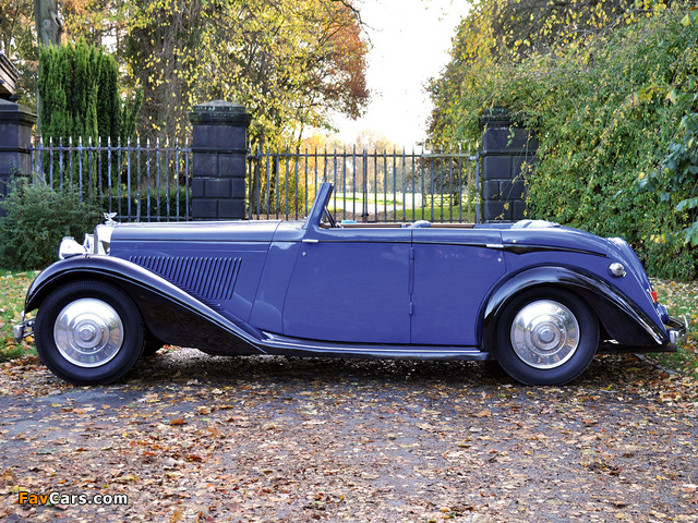 Bentley 4 ¼ Litre Disappearing Hood by Hooper 1938 pictures (640 x 480)