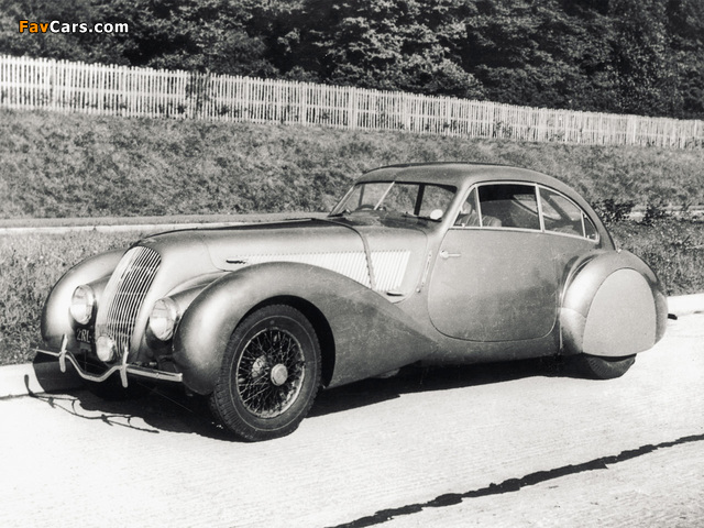 Bentley 4 ¼ Litre Embericos Pourtout Coupe 1938 wallpapers (640 x 480)