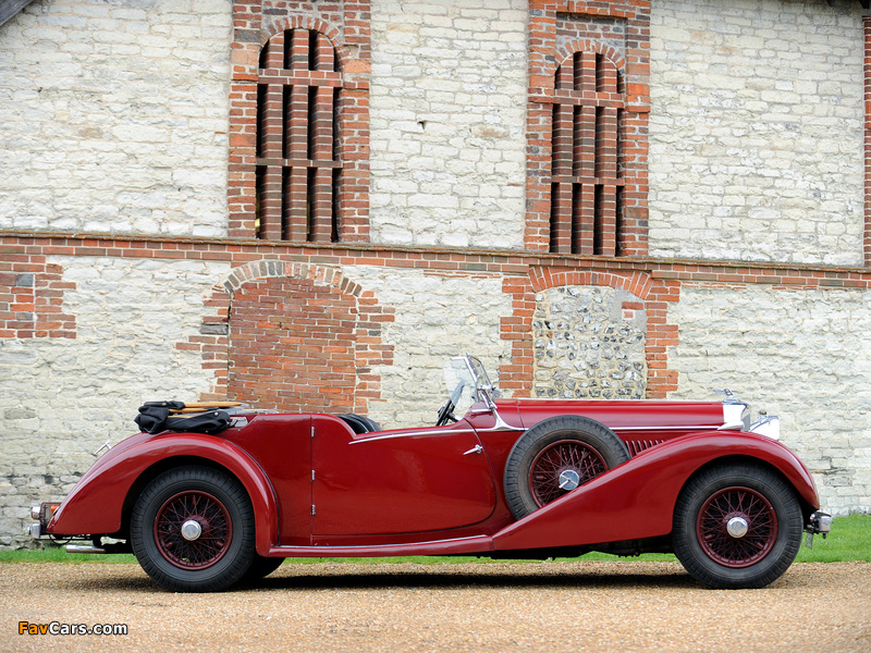 Bentley 4 ¼ Litre Tourer by James Pearce 1939 pictures (800 x 600)