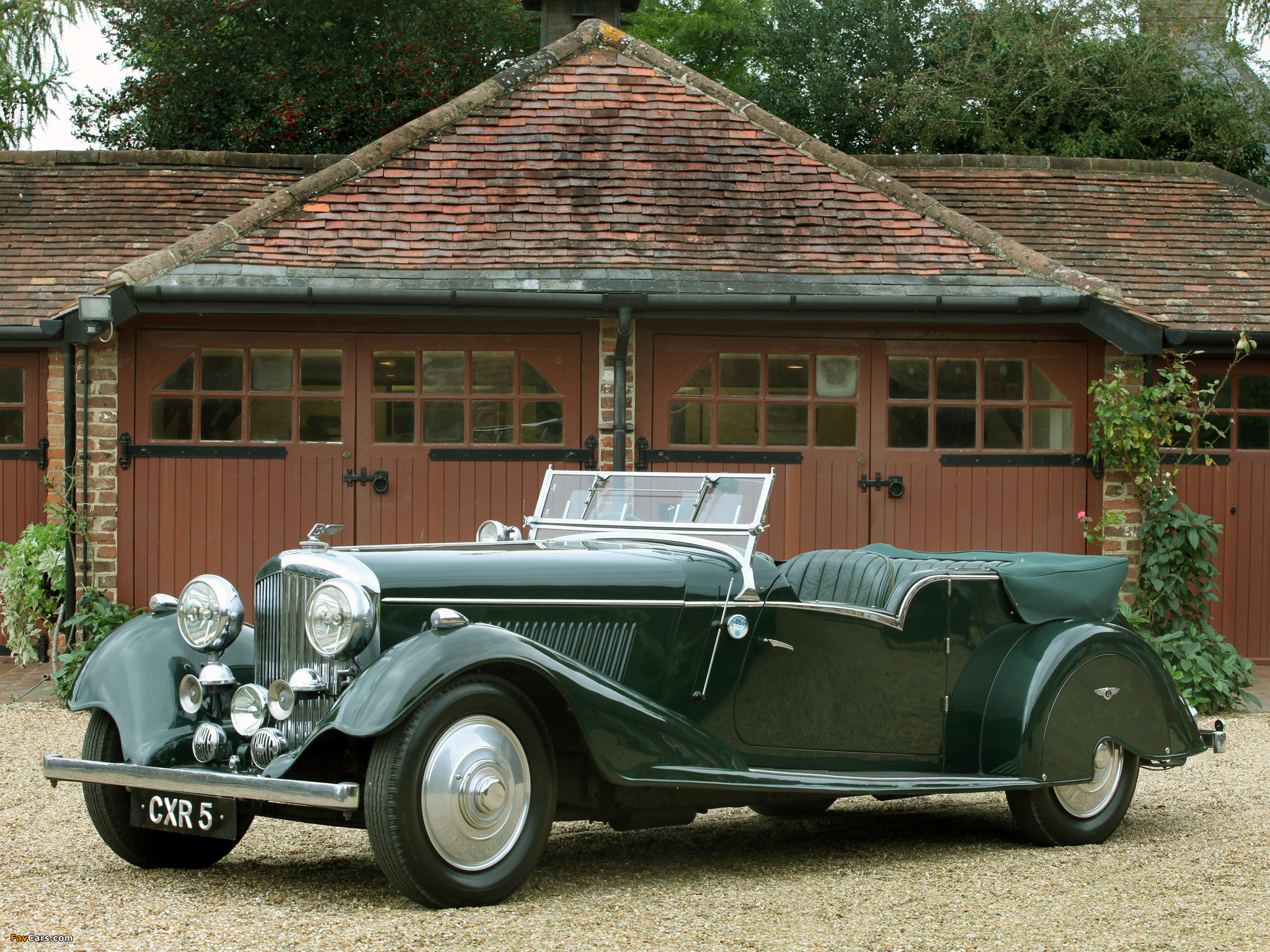 Bentley 4 ¼ Litre Tourer by Vanden Plas 1936–39 wallpapers (2048 x 1536)