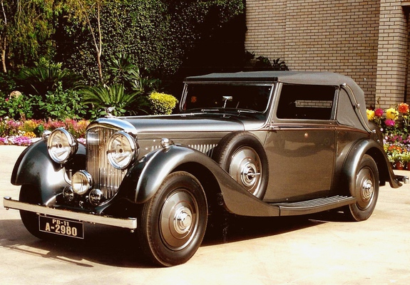 Images of Bentley 4 ¼ Litre Drophead Coupe by Hooper 1936