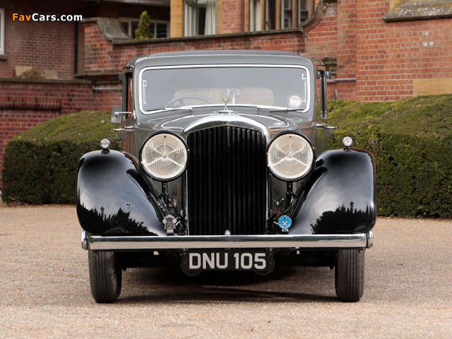 Images of Bentley 4 ¼ Litre Sports Saloon by Park Ward 1936 (640 x 480)