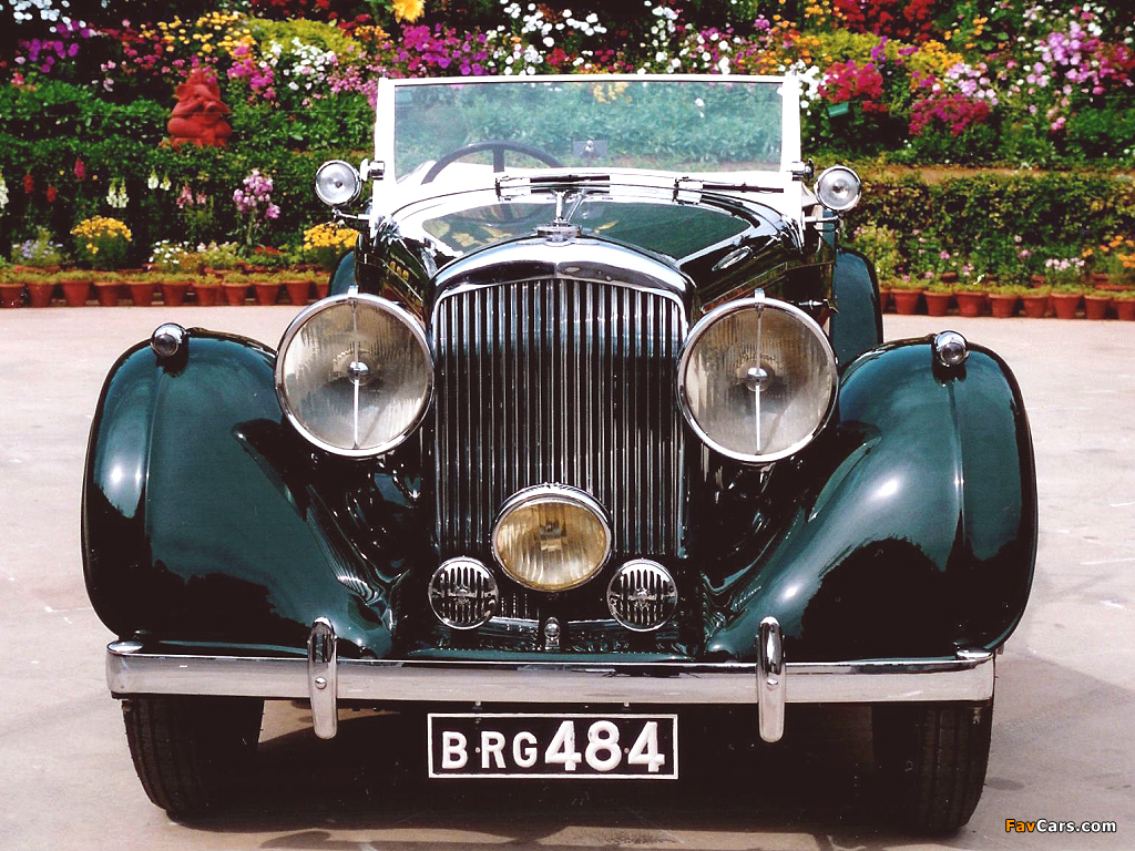 Images of Bentley 4 ¼ Litre Tourer by Vanden Plas 1936–39 (1024 x 768)