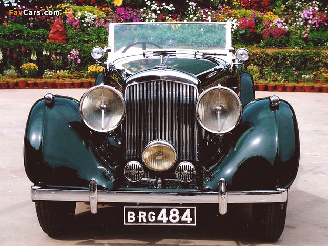 Images of Bentley 4 ¼ Litre Tourer by Vanden Plas 1936–39 (640 x 480)