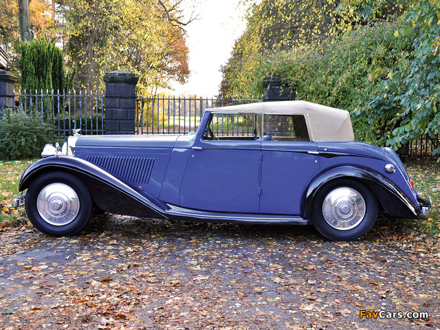 Images of Bentley 4 ¼ Litre Disappearing Hood by Hooper 1938 (640 x 480)
