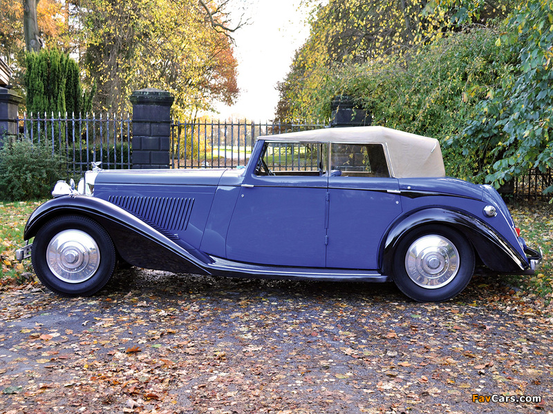 Images of Bentley 4 ¼ Litre Disappearing Hood by Hooper 1938 (800 x 600)
