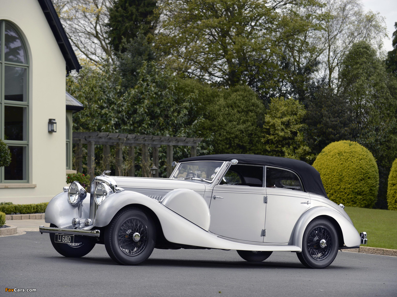 Images of Bentley 4 ¼ Litre Cabriolet 1938 (1280 x 960)