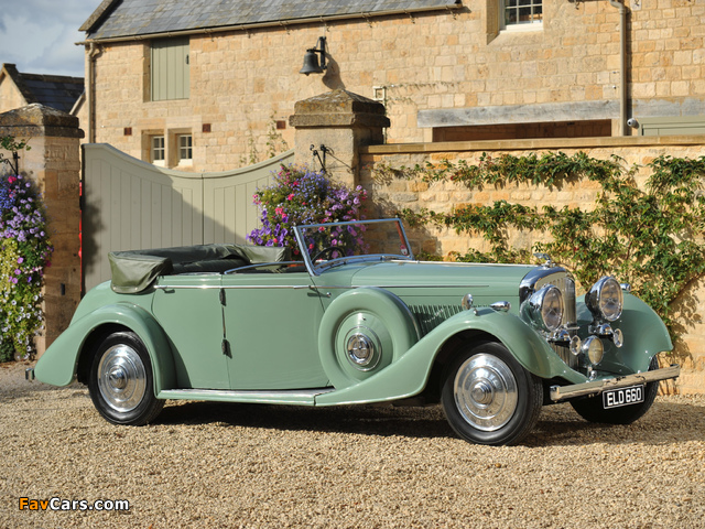 Pictures of Bentley 4 ¼ Litre Tourer by Thrupp & Maberly 1937 (640 x 480)