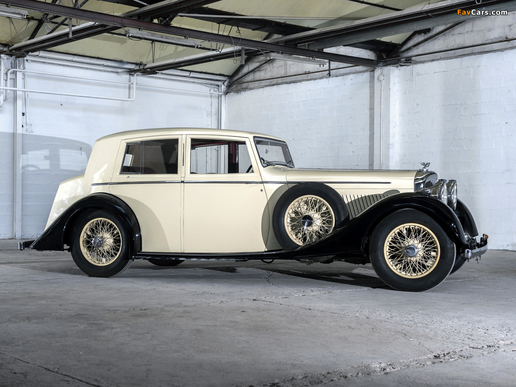 Pictures of Bentley 4 ¼ Litre Saloon by Mann Egerton 1937 (1024 x 768)