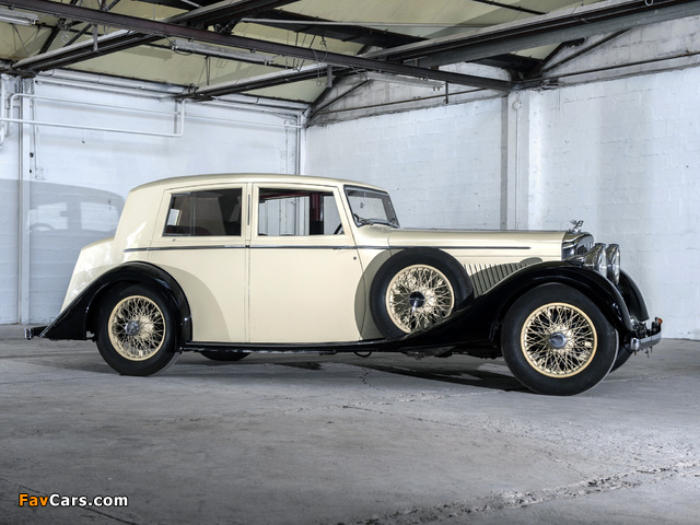 Pictures of Bentley 4 ¼ Litre Saloon by Mann Egerton 1937 (640 x 480)