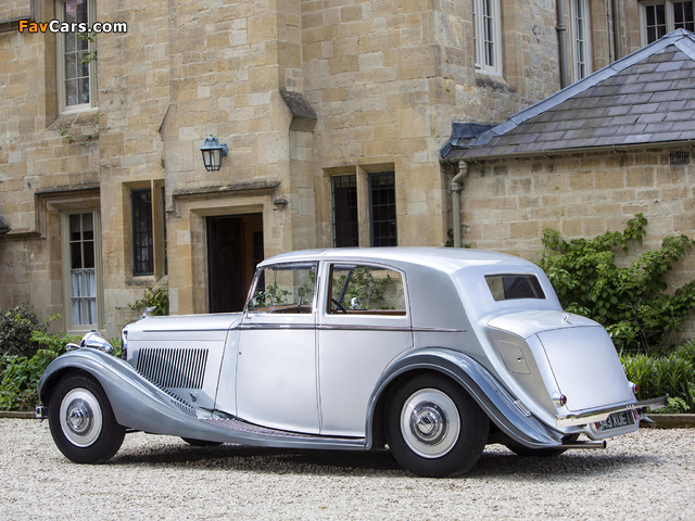 Pictures of Bentley 4 ¼ Litre Sports Saloon by Mulliner 1938 (640 x 480)