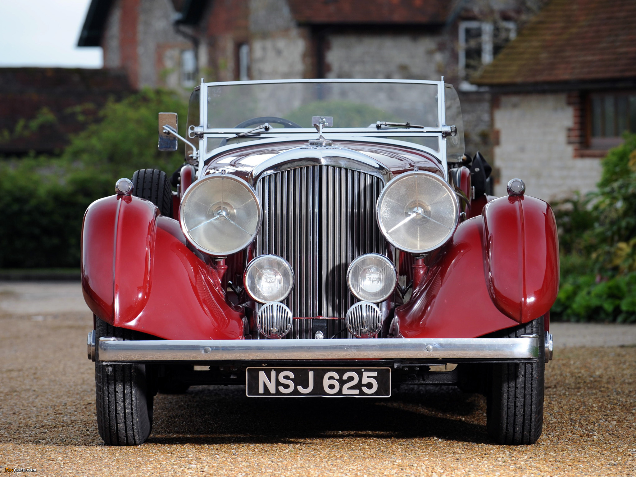 Pictures of Bentley 4 ¼ Litre Tourer by James Pearce 1939 (2048 x 1536)