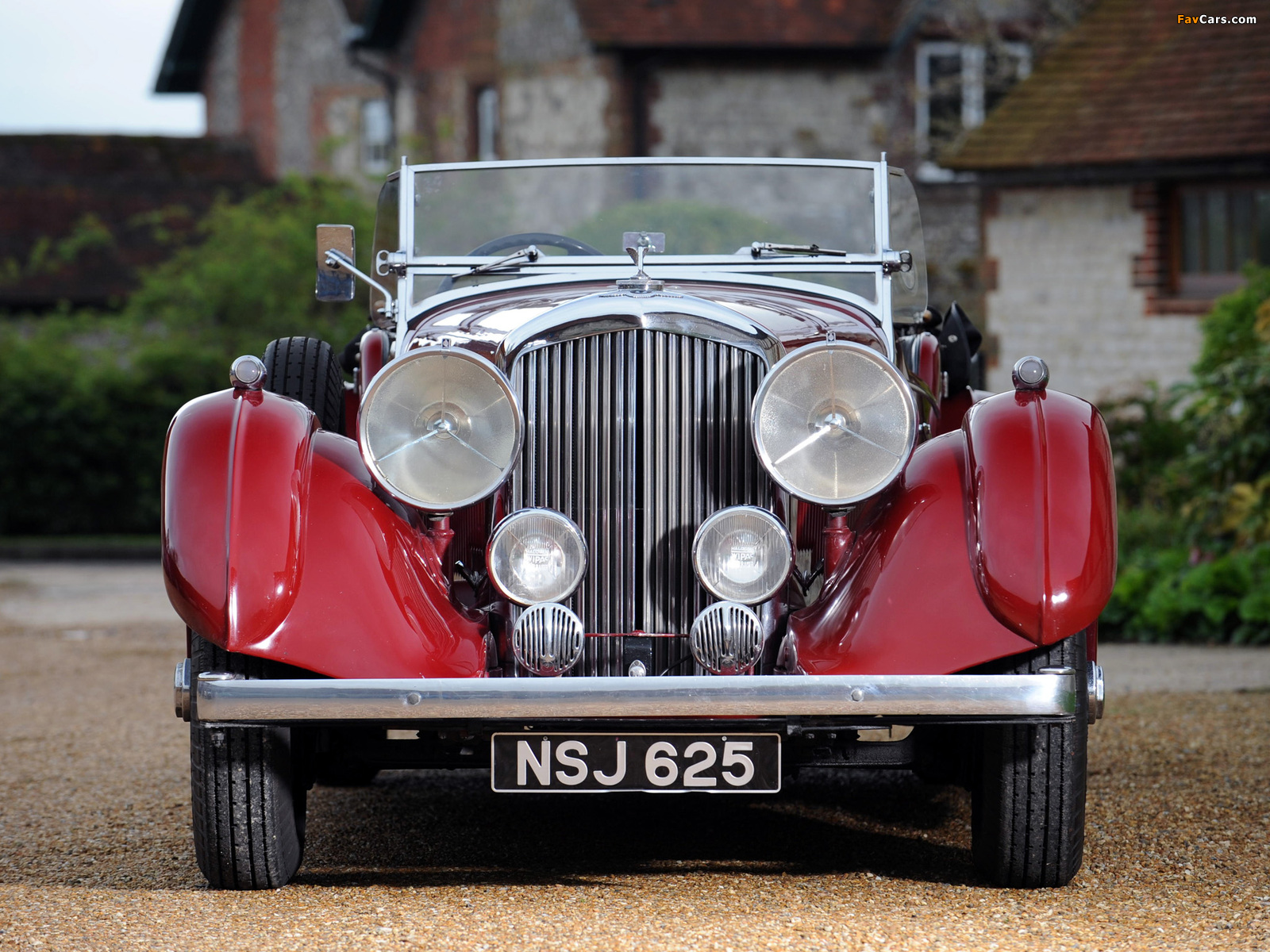 Pictures of Bentley 4 ¼ Litre Tourer by James Pearce 1939 (1600 x 1200)