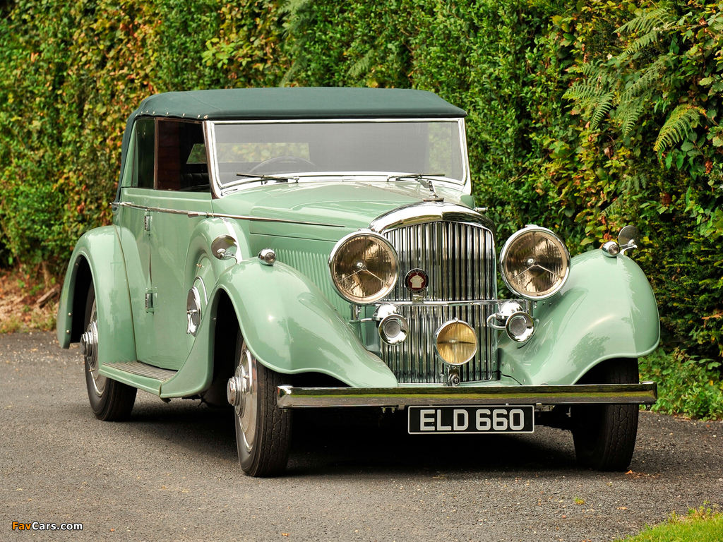 Pictures of Bentley 4 ¼ Litre Tourer by Thrupp & Maberly 1937 (1024 x 768)