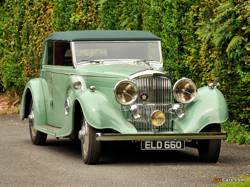 Pictures of Bentley 4 ¼ Litre Tourer by Thrupp & Maberly 1937 (800 x 600)