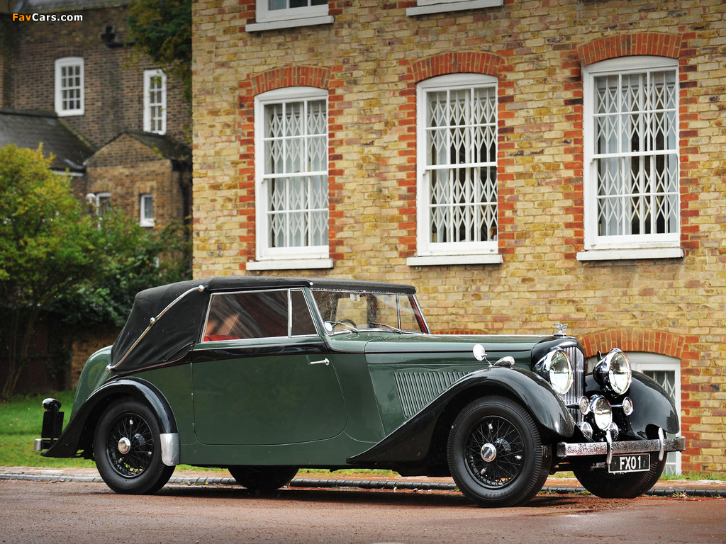 Pictures of Bentley 4 ¼ Litre Coupé Décapotable by Vanden Plas 1939 (1024 x 768)