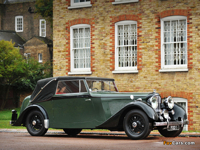 Pictures of Bentley 4 ¼ Litre Coupé Décapotable by Vanden Plas 1939 (640 x 480)