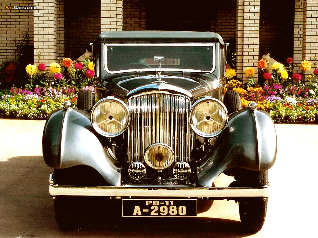 Bentley 4 ¼ Litre Drophead Coupe by Hooper 1936 wallpapers (1024 x 768)
