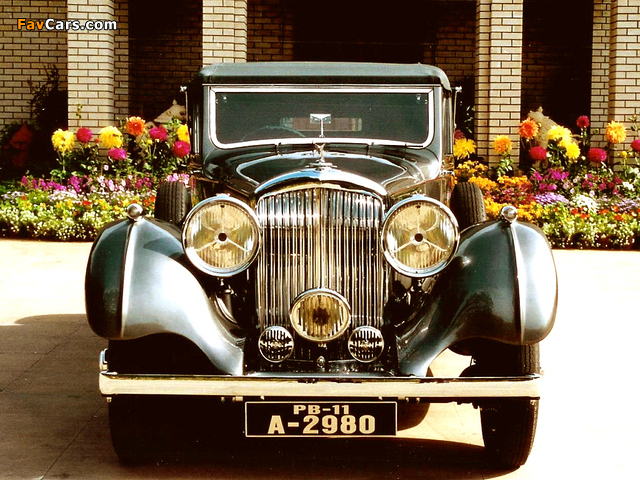 Bentley 4 ¼ Litre Drophead Coupe by Hooper 1936 wallpapers (640 x 480)