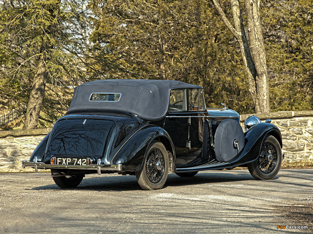 Bentley 4 ¼ Litre All-Weather Tourer by Thrupp & Maberly 1938 wallpapers (1024 x 768)