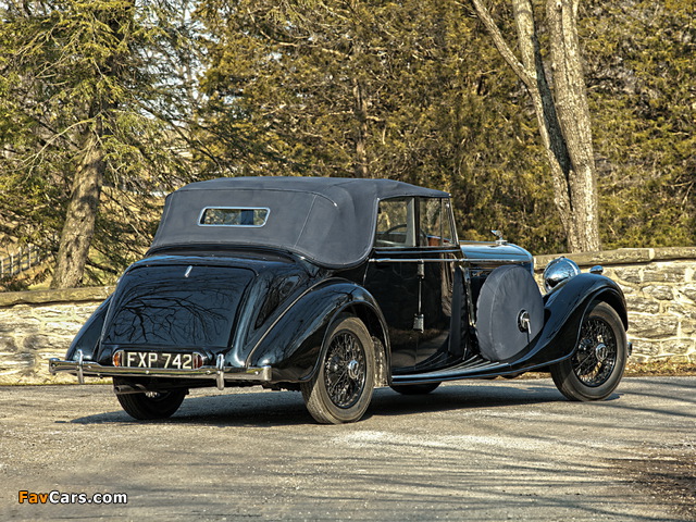Bentley 4 ¼ Litre All-Weather Tourer by Thrupp & Maberly 1938 wallpapers (640 x 480)