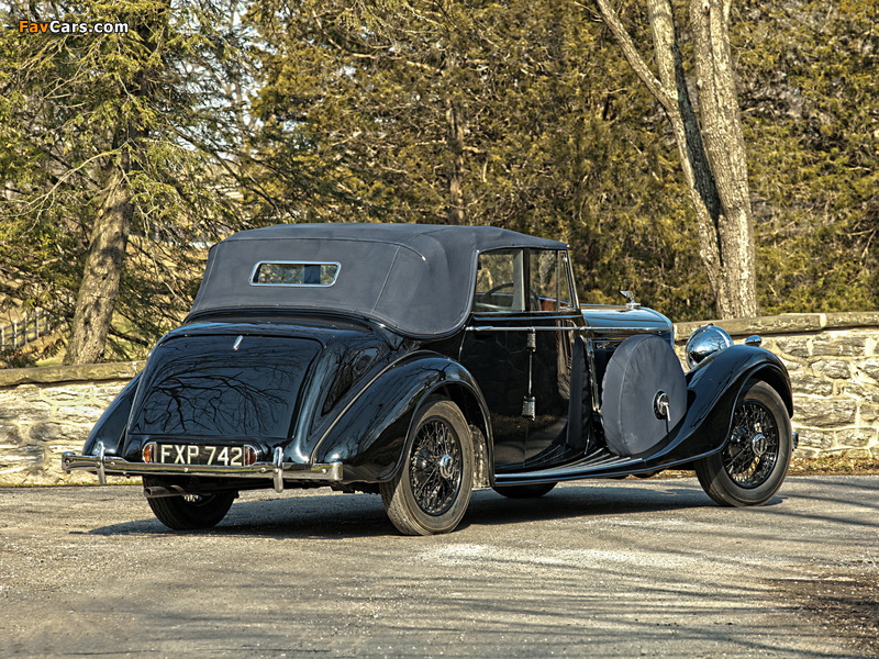 Bentley 4 ¼ Litre All-Weather Tourer by Thrupp & Maberly 1938 wallpapers (800 x 600)
