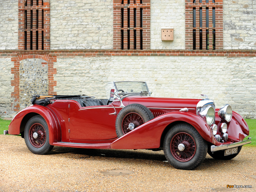 Bentley 4 ¼ Litre Tourer by James Pearce 1939 wallpapers (1024 x 768)