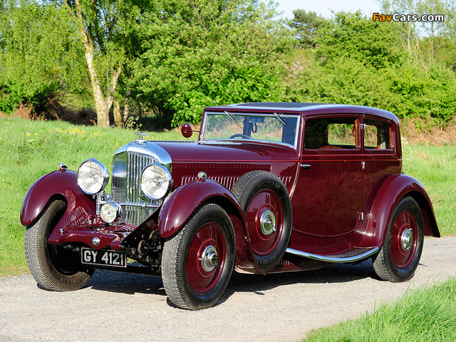 Bentley 4 Litre Saloon by Thrupp & Maberly 1931 photos (640 x 480)