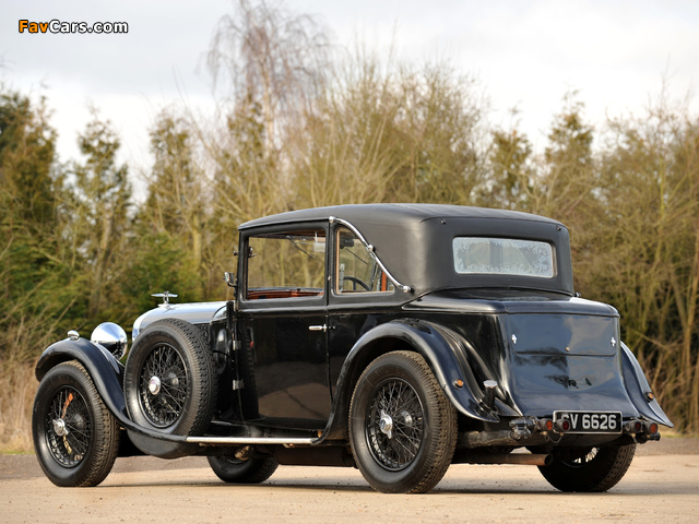 Bentley 4 Litre Coupe by Mulliner 1931 wallpapers (640 x 480)