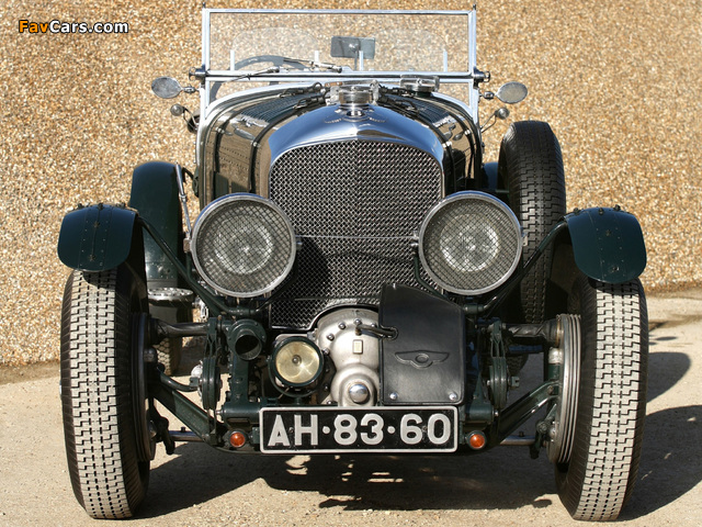 Bentley 6 ½ Litre Tourer by Vanden Plas 1928–30 photos (640 x 480)