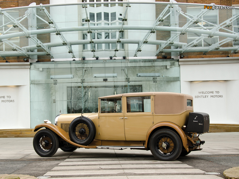 Bentley 6 ½ Litre Sedanca de Ville by Mulliner 1929 images (800 x 600)