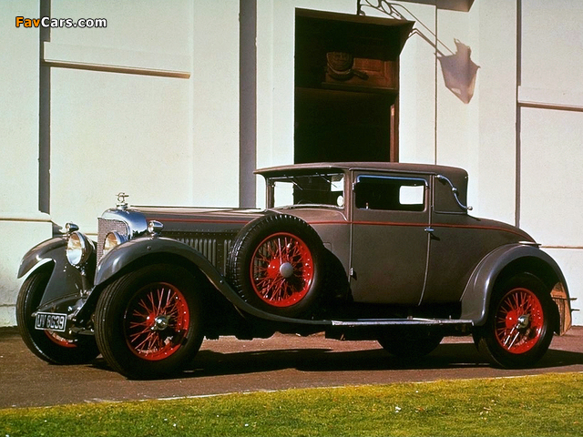 Bentley 6 ½ Litre Fixed Head Coupe by Mulliner 1930 wallpapers (640 x 480)