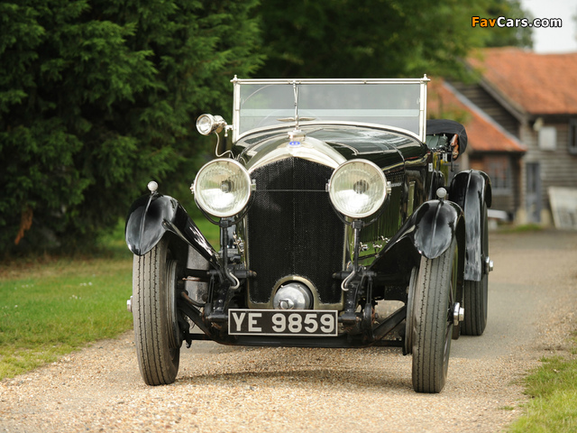 Pictures of Bentley 6 ½ Litre Tourer by Vanden Plas 1928–30 (640 x 480)